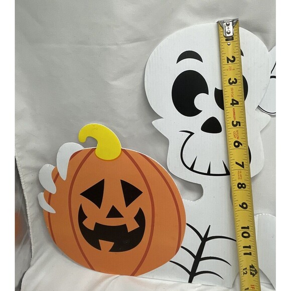 Halloween 3 Ghost Decorations Indoor Halloween Yard Sign Is Suitable For Outdoor - Picture 8 of 13